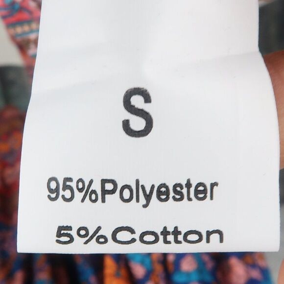 ORANGE PINK & BLUE FLORAL FLUTTER SLEEVE  V LIGHTWEIGHT NECK MAXI DRESS SIZE S - Picture 2 of 9